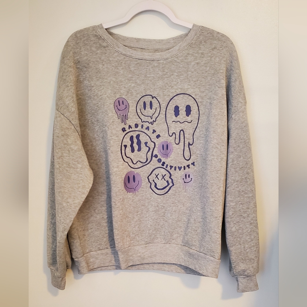 Positivity Shein Soft Sweater